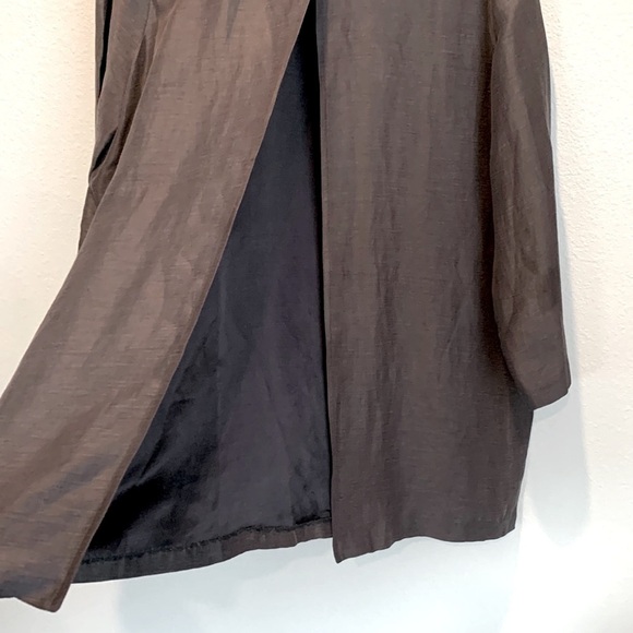 Eileen Fisher Linen & Silk Tunic Gray Women’s Size: Medium - Picture 5 of 9